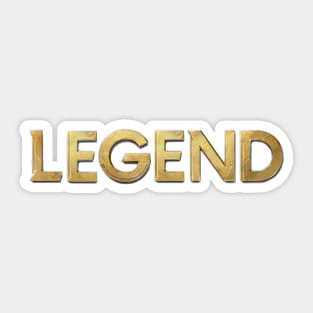 Legend Sticker